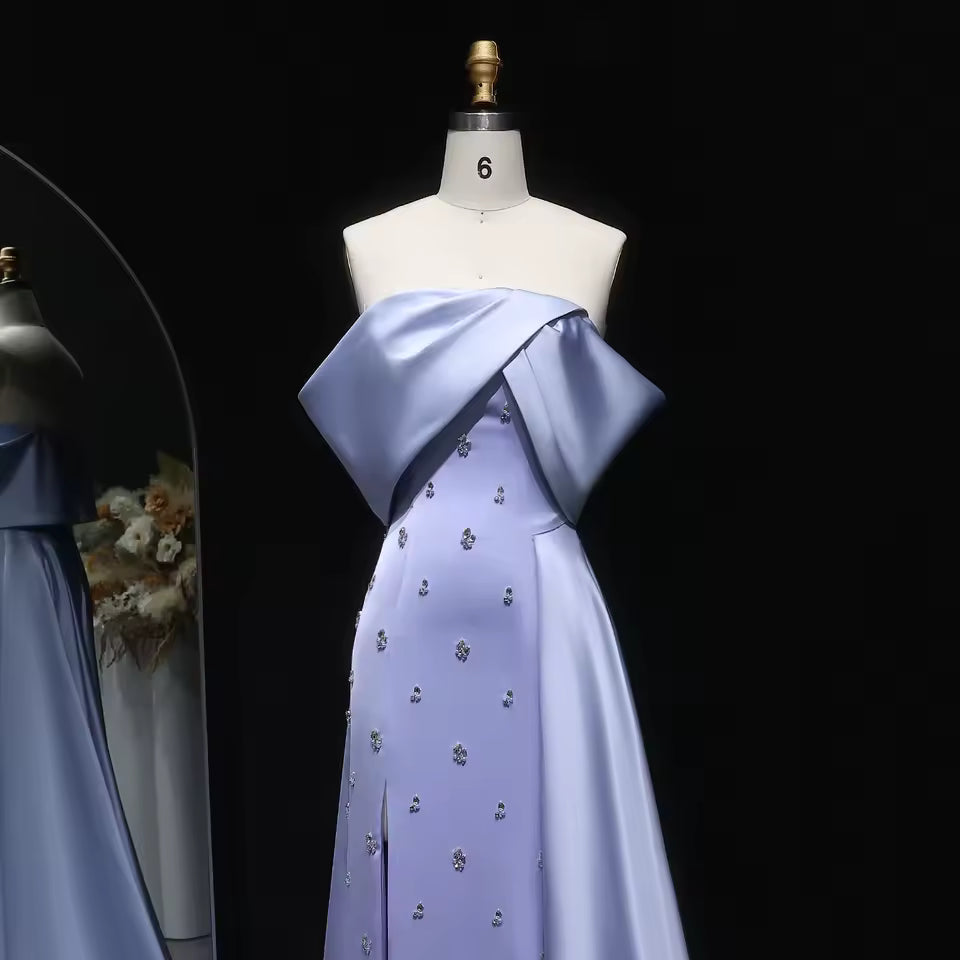 The Old Money Collection Couture Mulholland Gown