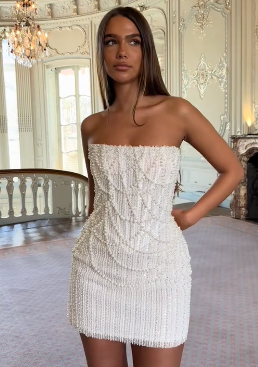 Betagne Mini Dress White / 16W