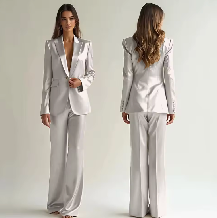 Haskell Two Piece Suit Set-And She Is Couture®