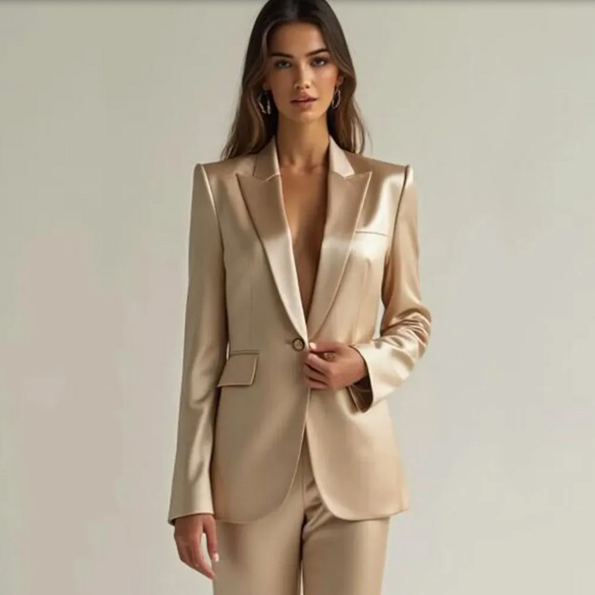 Haskell Two Piece Suit Set-And She Is Couture®