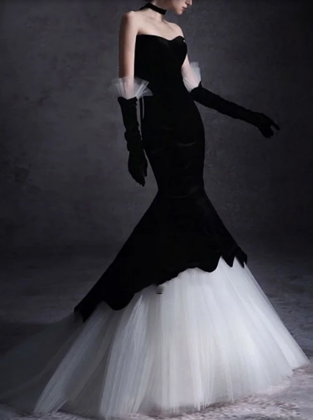 audrey hepburn formal dresses Hepburn Audrey Gown Black/White / 14