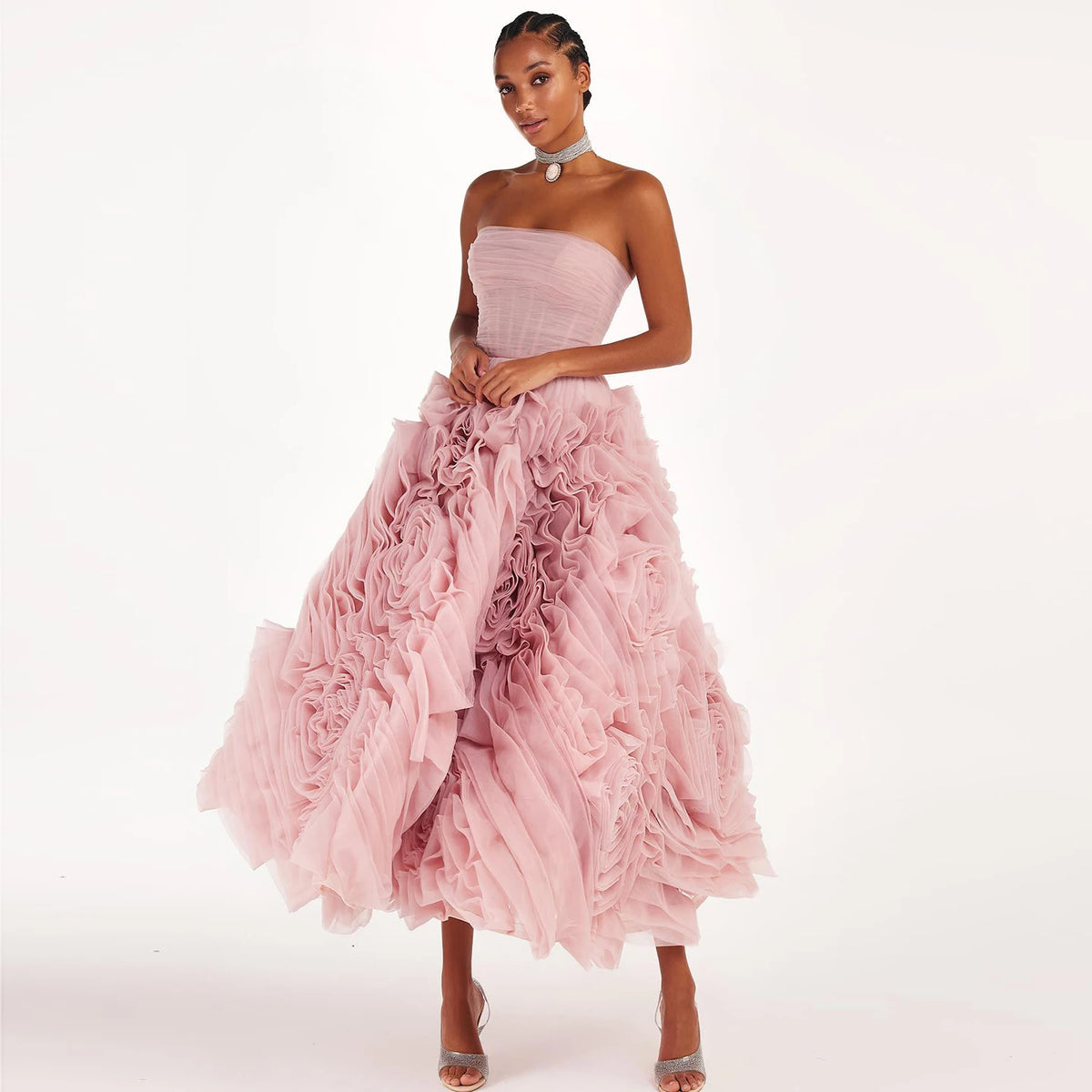 Lanark Strapless Midi-And She Is Couture®