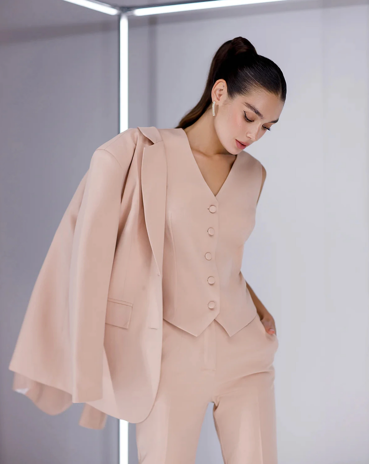 Margutta Three Piece Suit Set-And She Is Couture®
