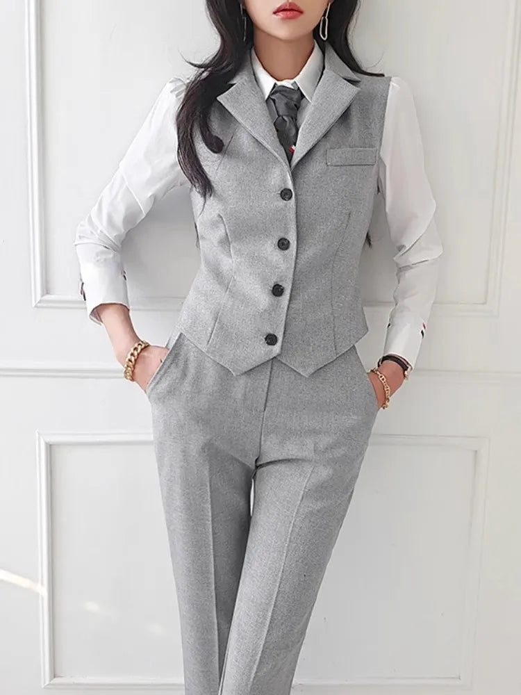 Osier Blazer Pants Set-And She Is Couture®