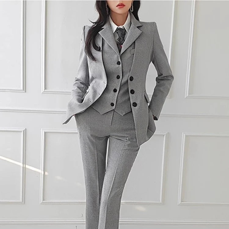 Osier Blazer Pants Set-And She Is Couture®