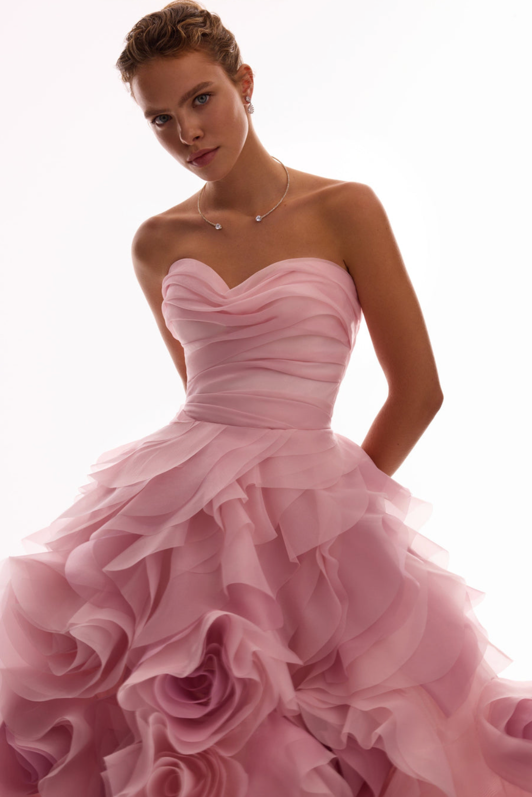 Poppies Lane Organza Dress-And She Is Couture®
