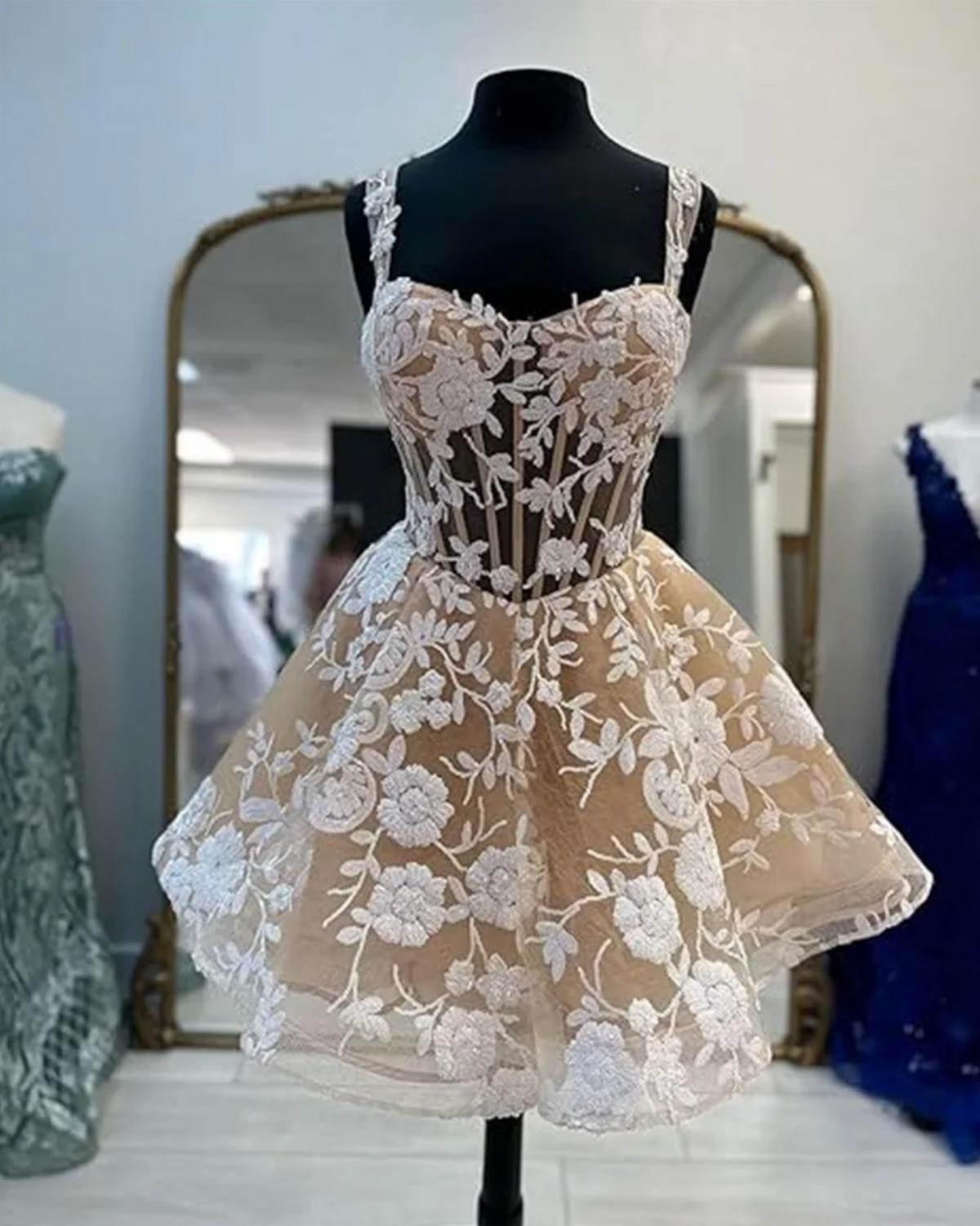 The Old Money Collection Maiden After Party Mini Dress