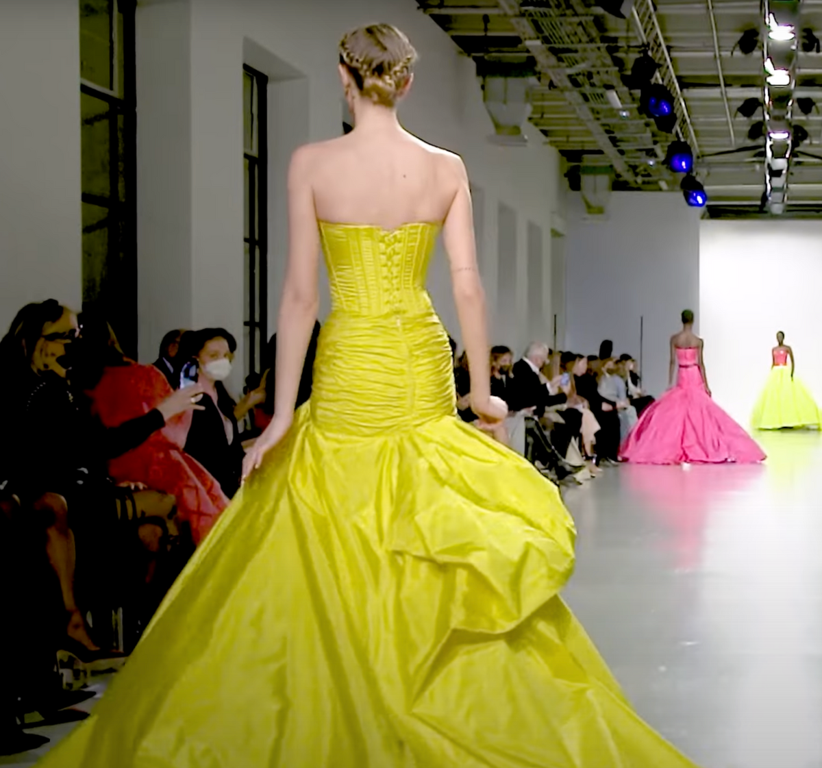 Monarch couture gown