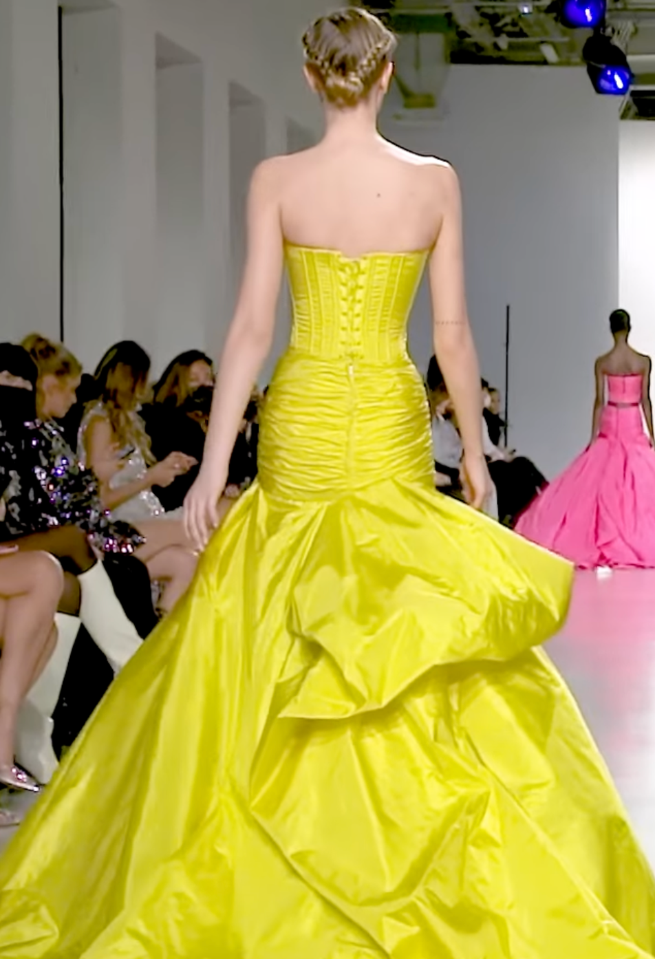 Monarch couture gown