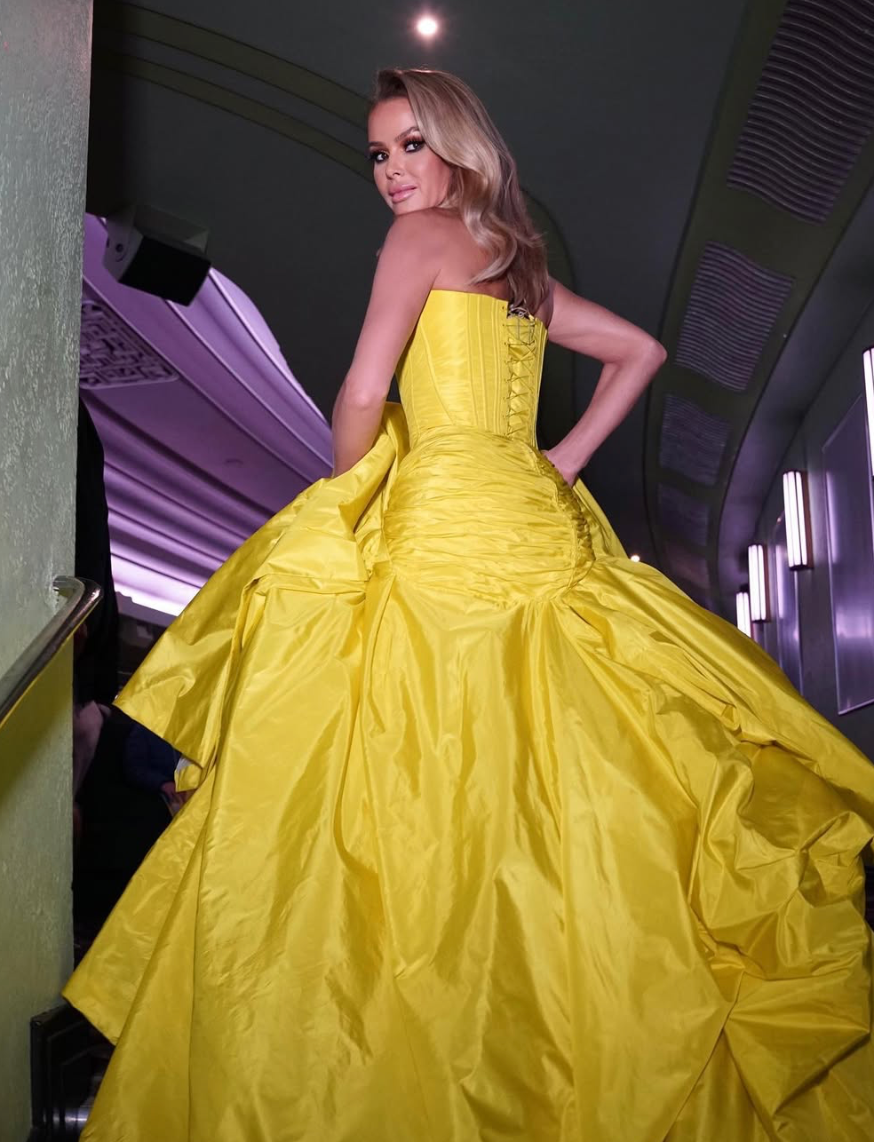 Monarch couture gown