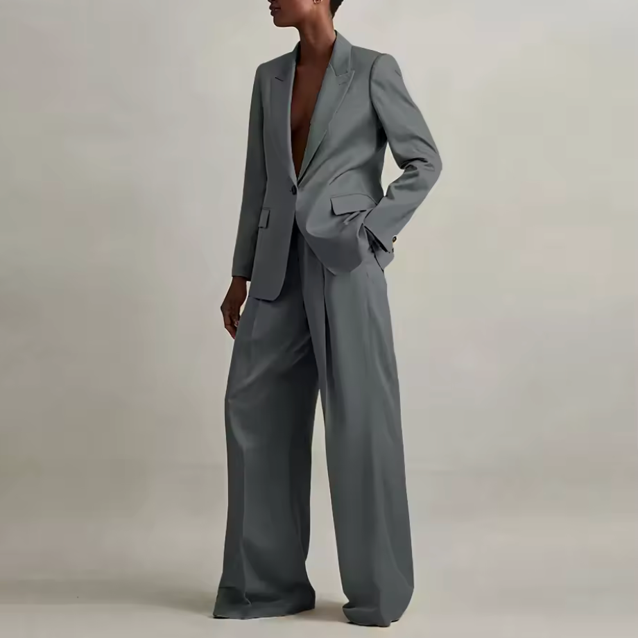 Boulevard Silk Pant Suit