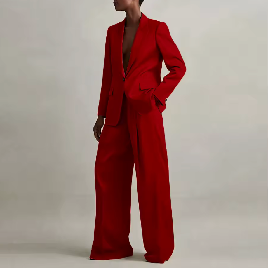Boulevard Silk Pant Suit
