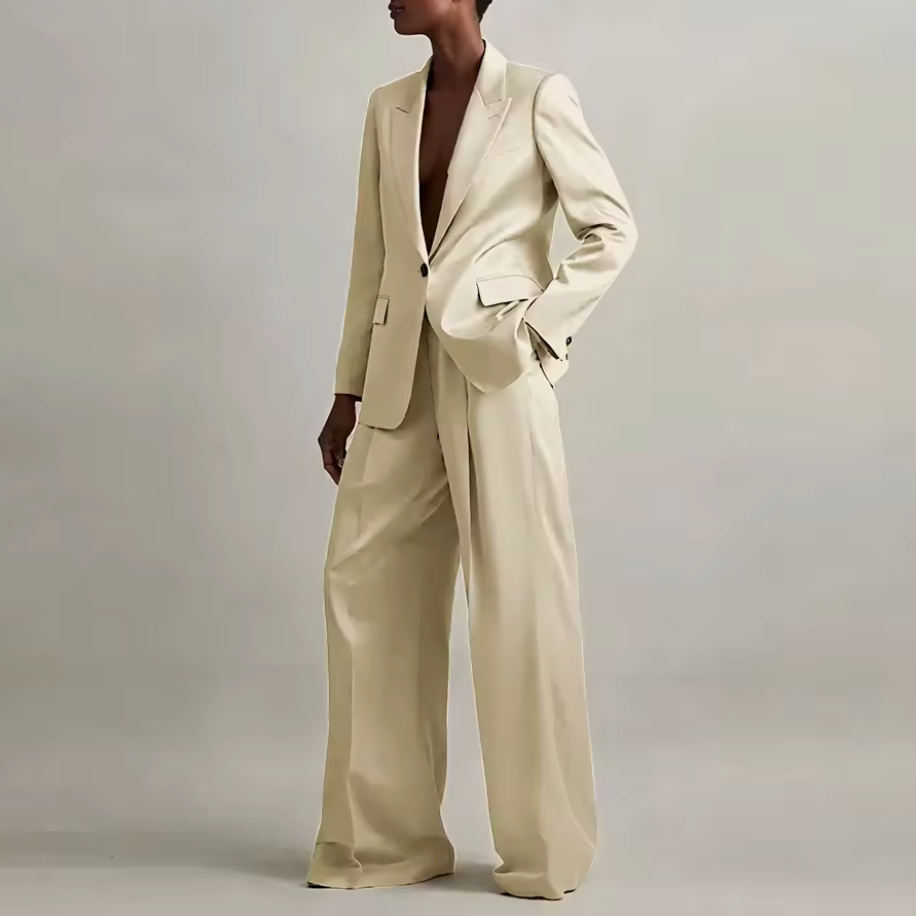 Boulevard Silk Pant Suit