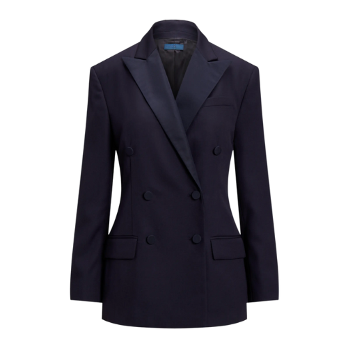 Woman wearing the Old Money Collection Couture Turner Two Piece Suit