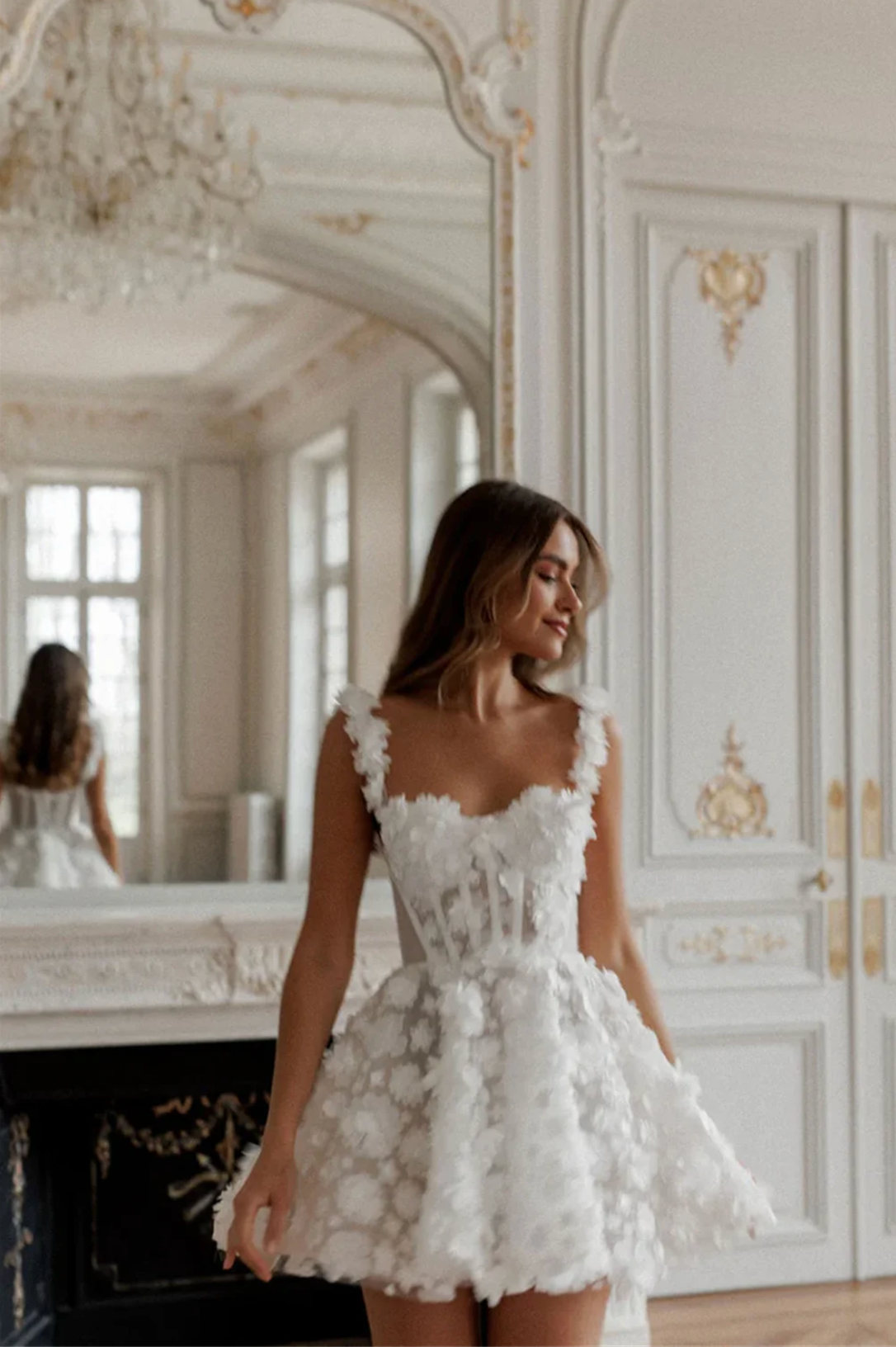 de la Madone Mini Dress-And She Is Couture®