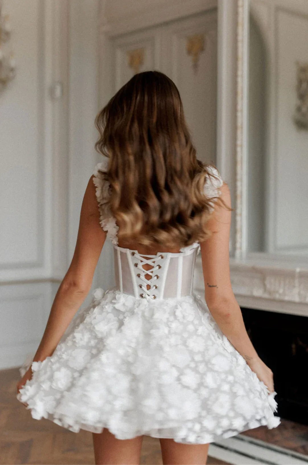 de la Madone Mini Dress-And She Is Couture®
