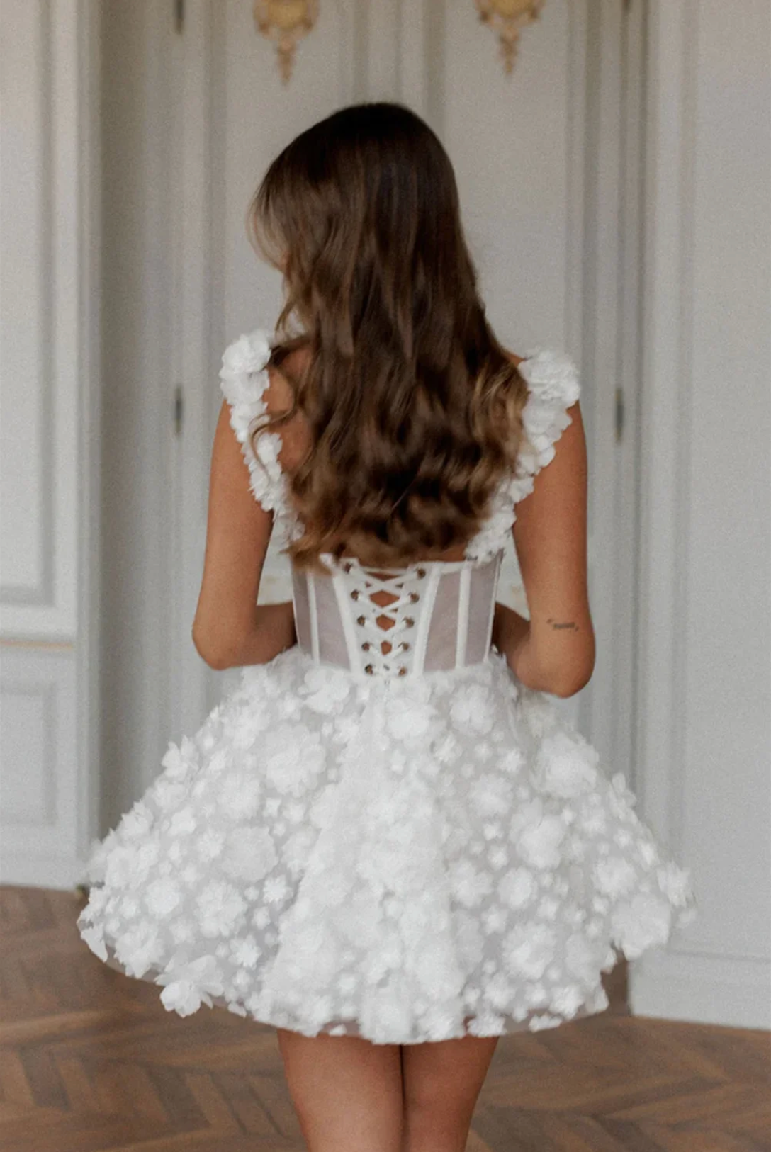 de la Madone Mini Dress-And She Is Couture®