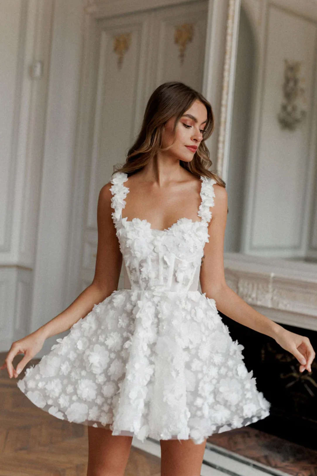 de la Madone Mini Dress-And She Is Couture®